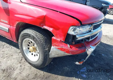 2000 Chevrolet Silverado 1500 из США, поврежденный, VIN 1GCEC14W6YZ182571